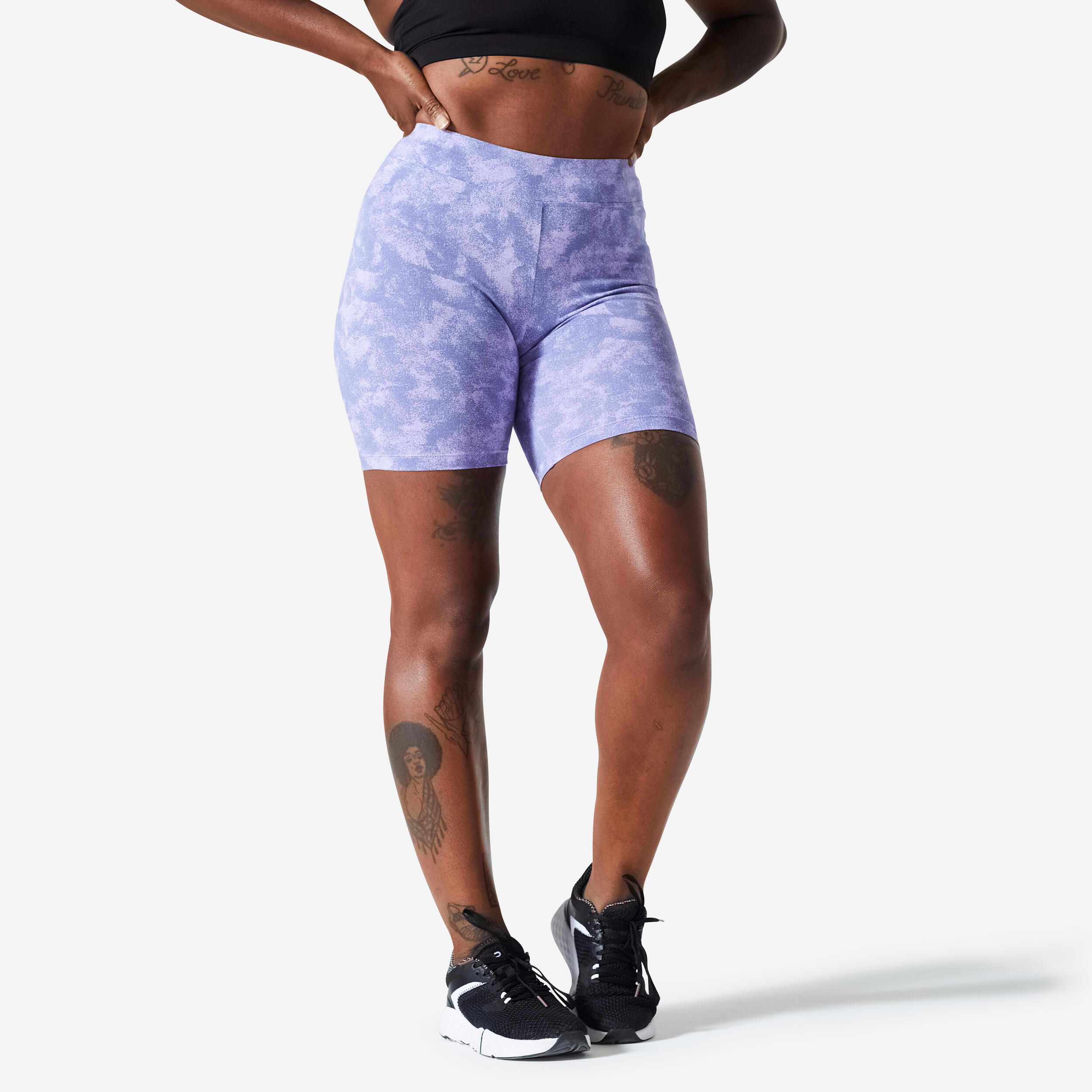 Bild von Shorts Radlerhose Damen - lila