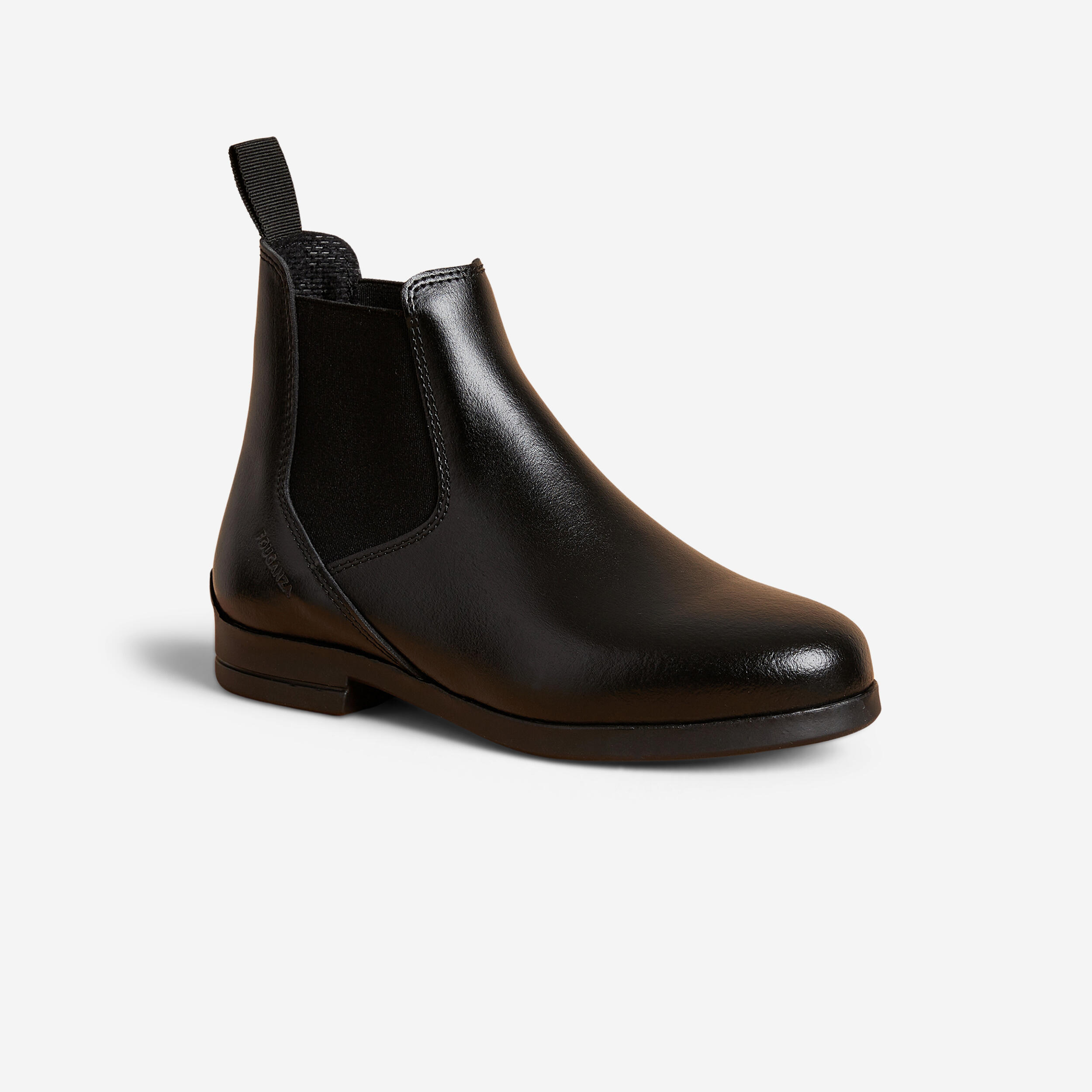 Bild von Reitstiefeletten 500 Kinder schwarz