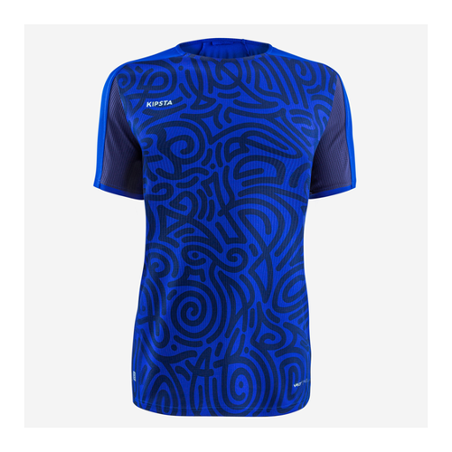 Bild von Damen/Herren Fußball Trikot kurzarm - Viralto Solo Letters blau