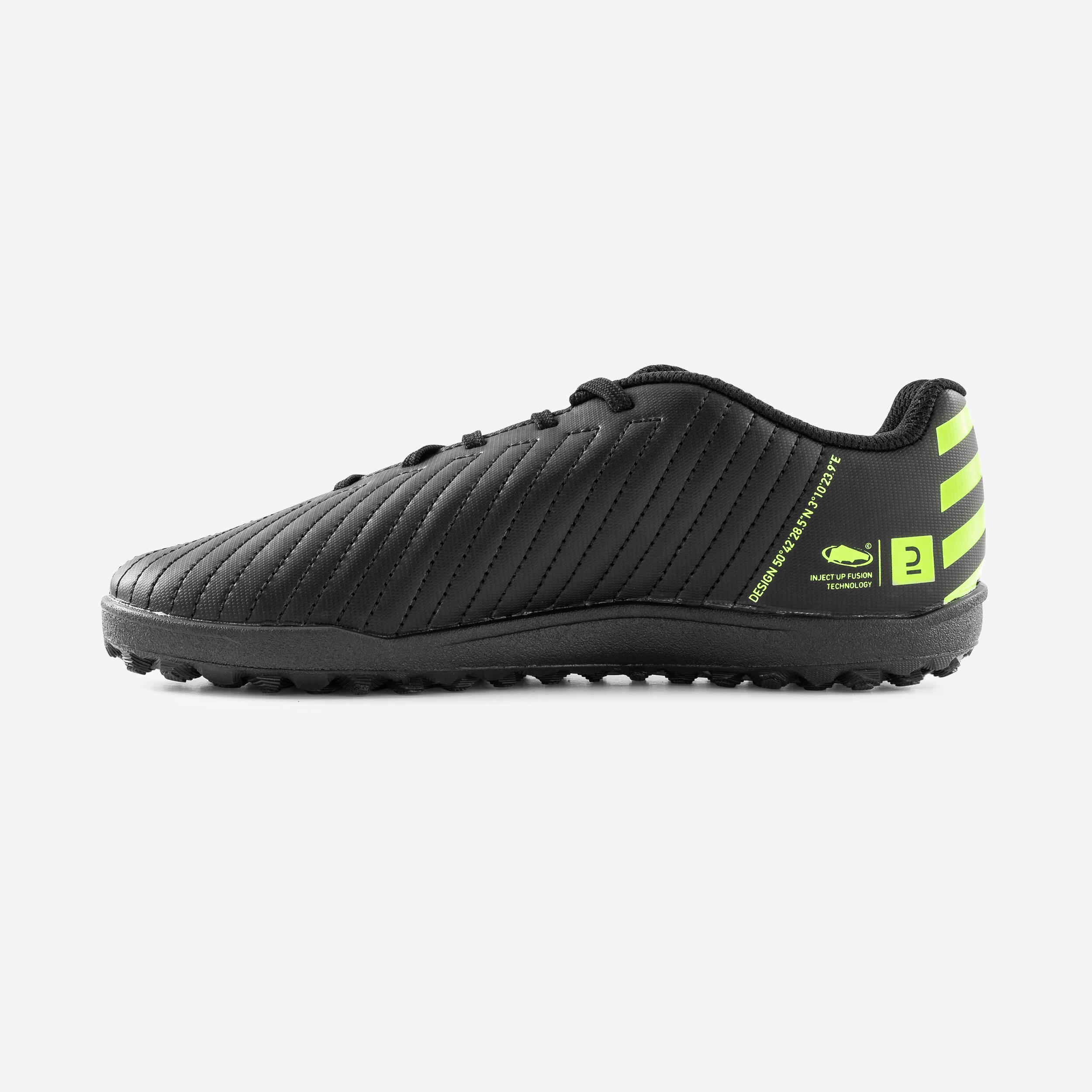 Bild von Kinder Fußball Multinockenschuhe TF - 100 schwarz/gelb
