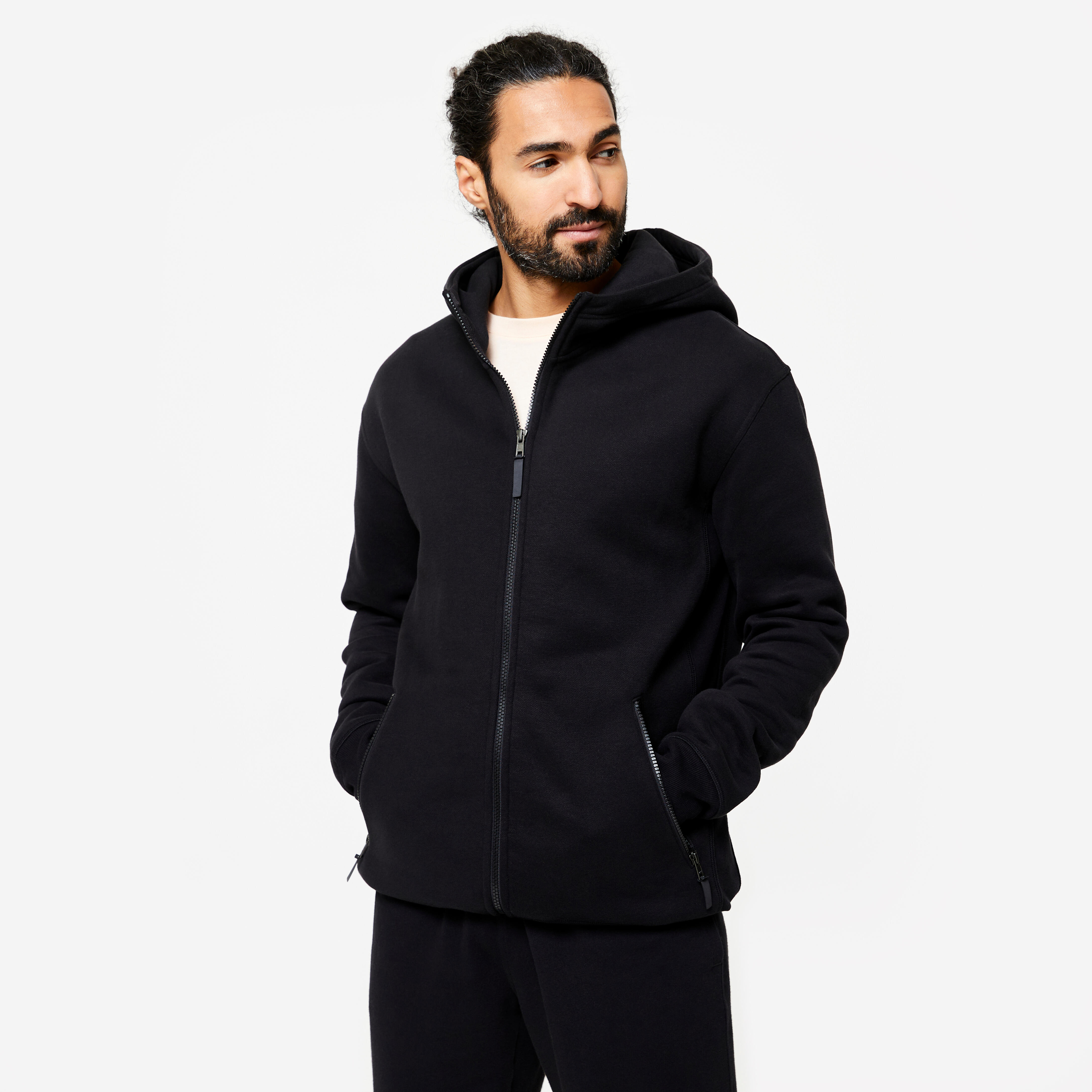 Bild von Trainingsjacke mit Kapuze Herren - 520 dunkelblau