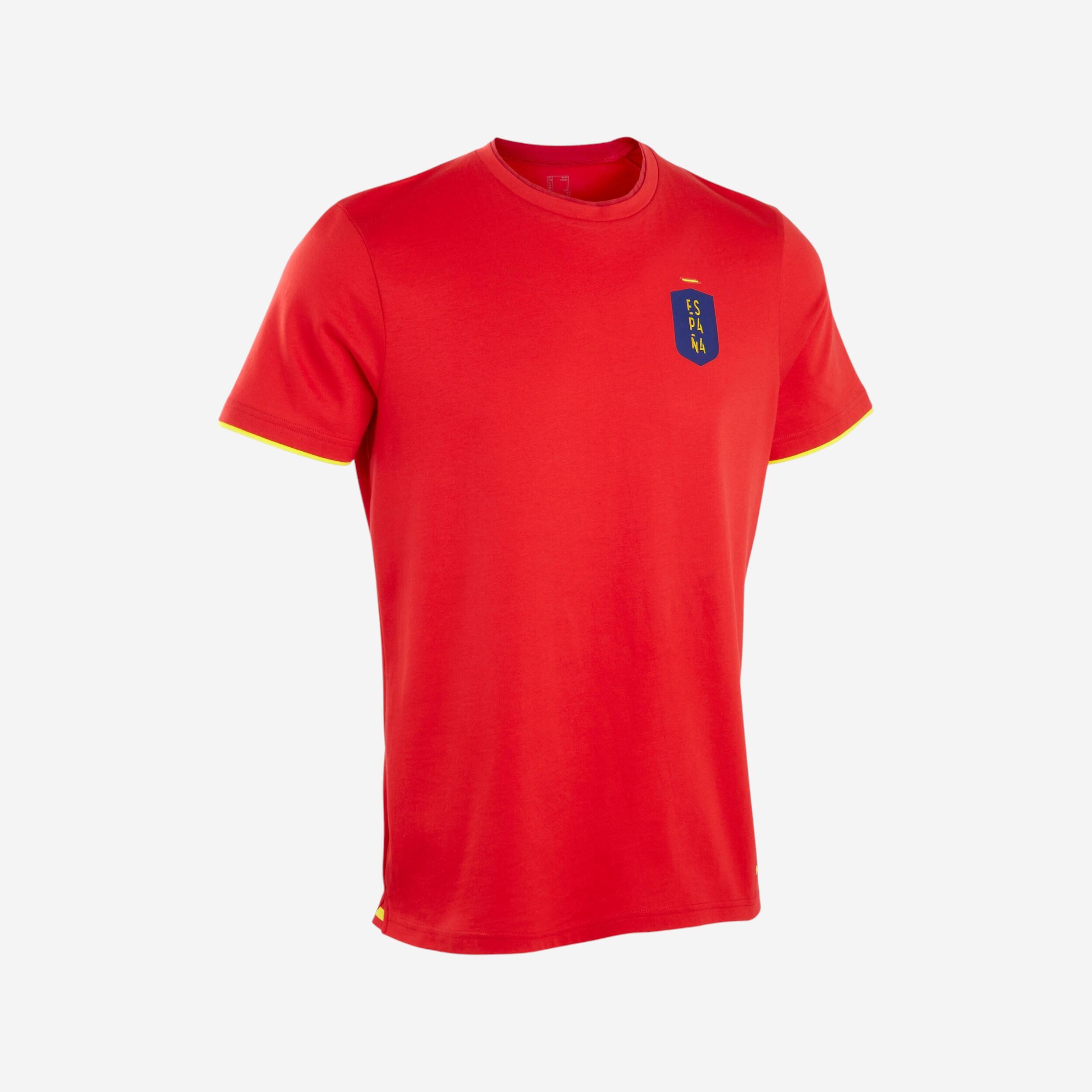 Bild von Damen/Herren Fussball Fanshirt Spanien 2024 - FF100