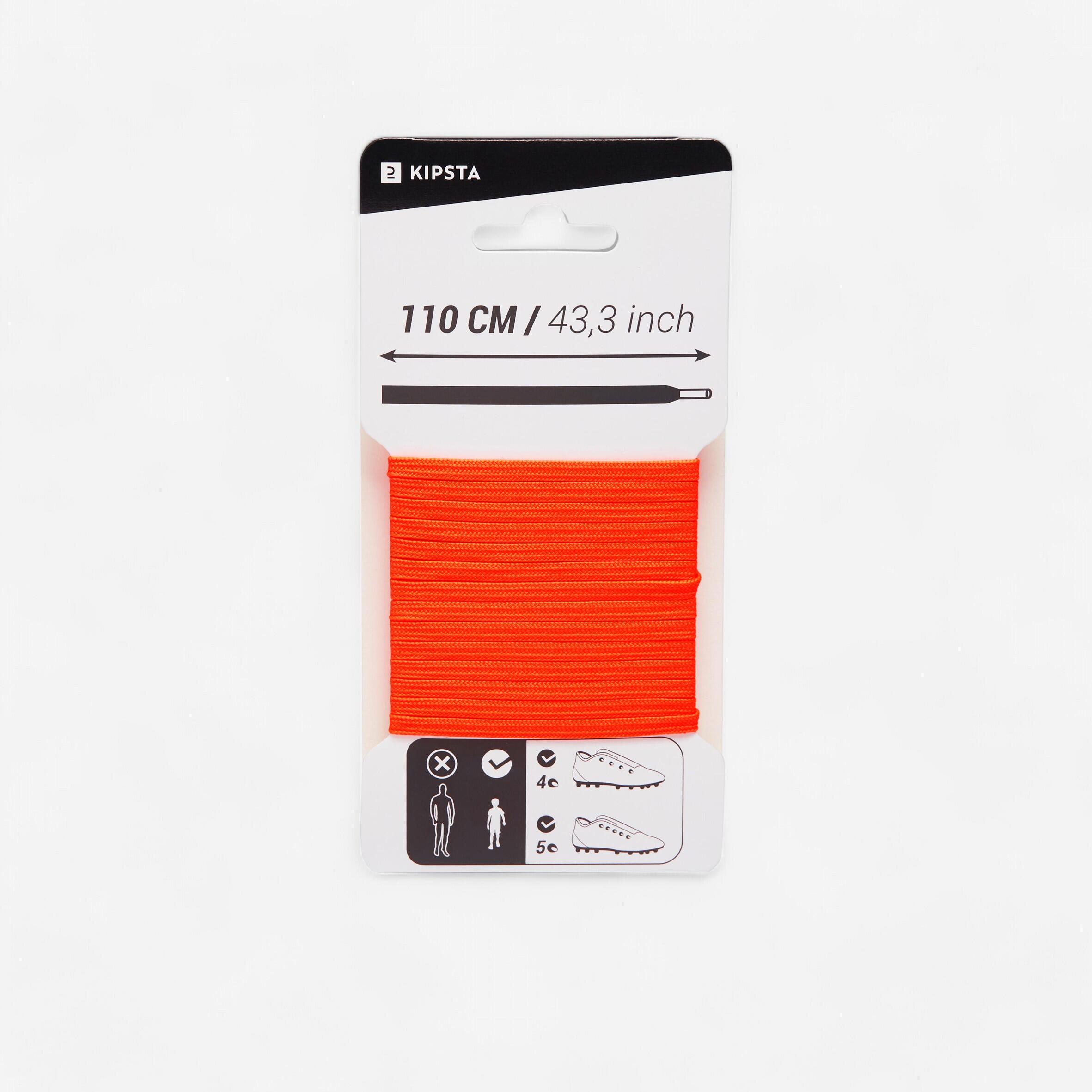 Bild von Fußball Schnürsenkel - neonorange