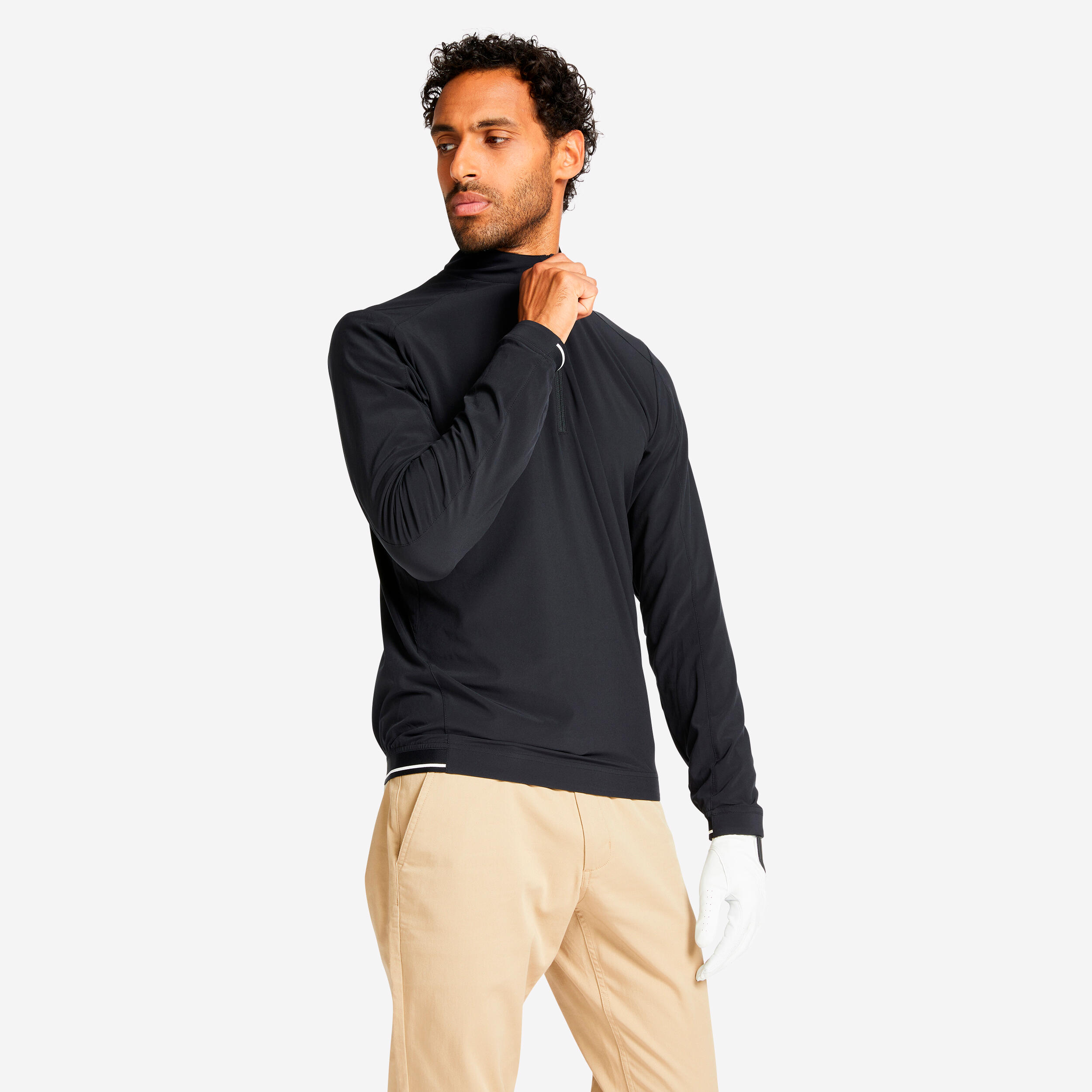 Bild von Herren Golf Windbreaker wasserabweisend - RW500 schwarz