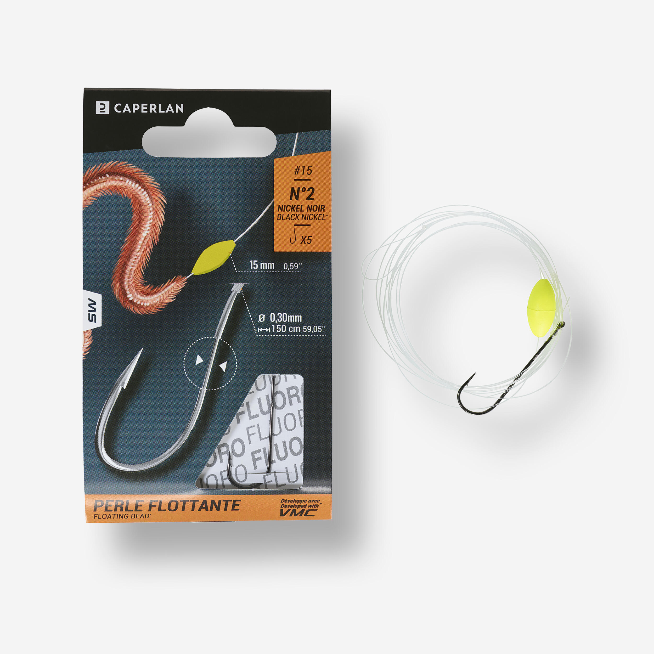 Bild von Vorfachhaken mit Schwimmperle SN