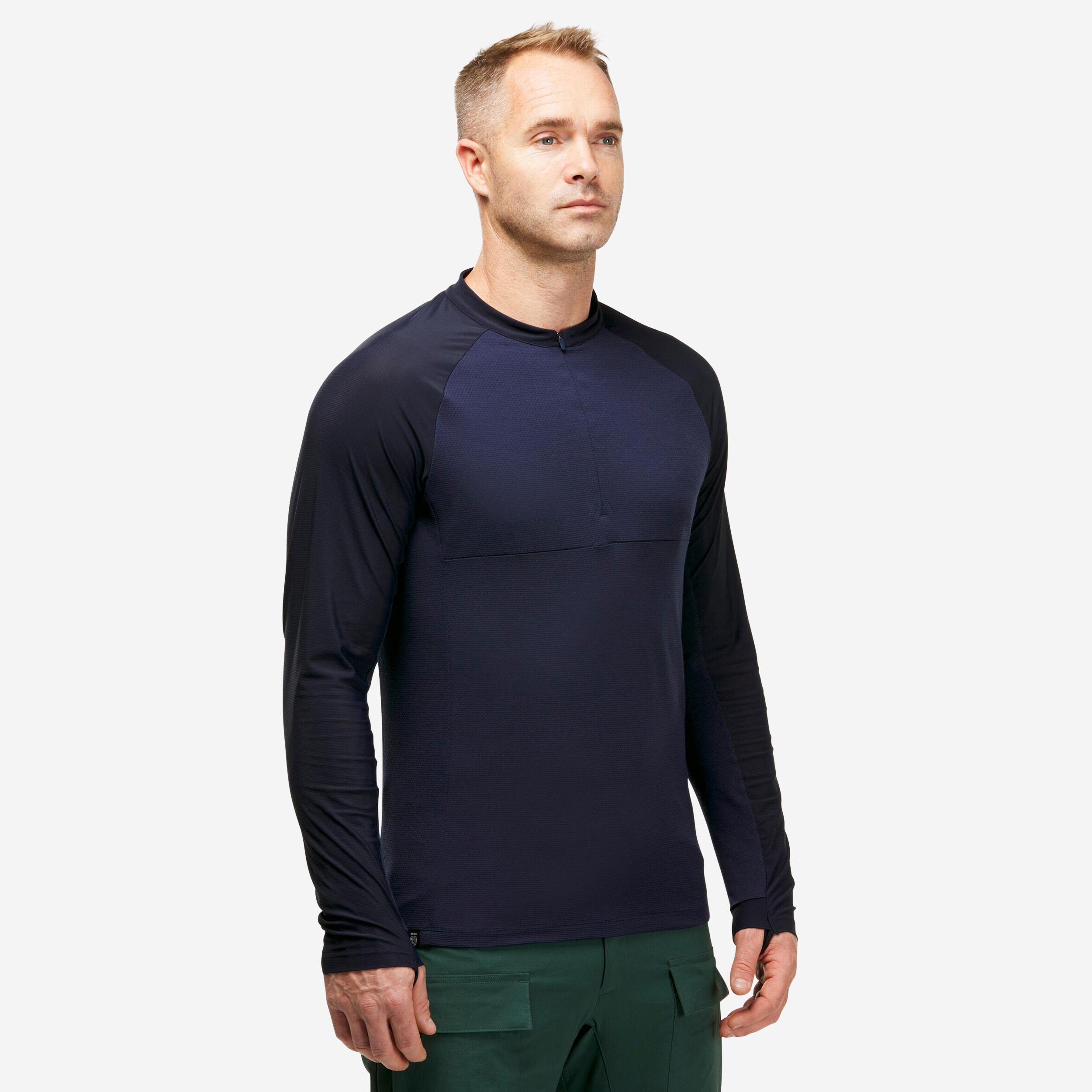 Bild von Langarmshirt Herren - Tropic 900 blau