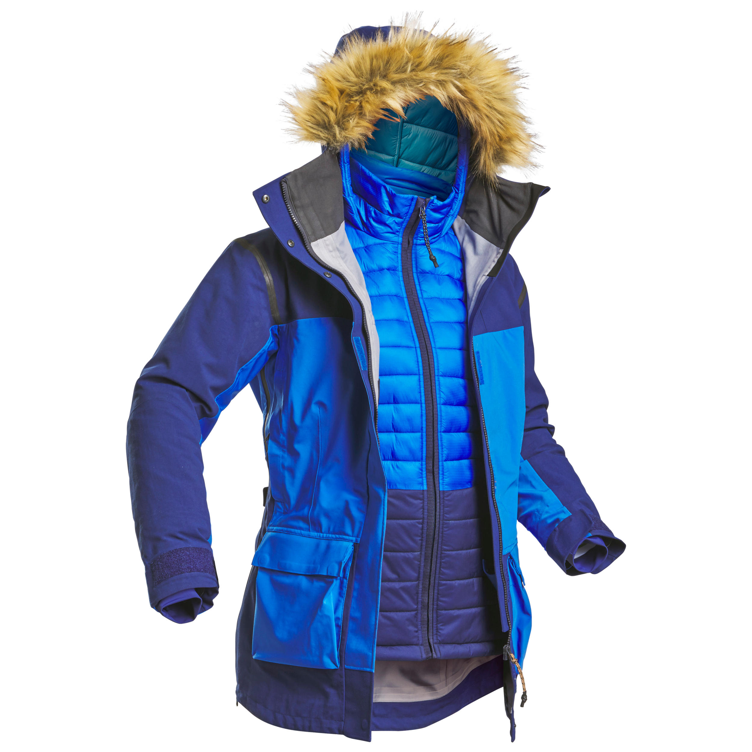 Bild von 3-in-1-Parka Damen wasserdicht Komfort bis -33 °C - Arctic 900