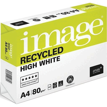 Bild von 500 Blatt Recycling Kopierpapier "Image Recycled High White" DIN A4, 80 g/m²