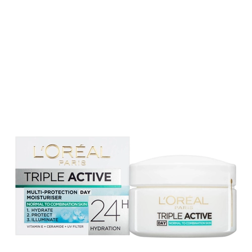 Bild von L'Oreal Paris Dermo Expertise Triple Active Multi-Protection Day Moistriser - Normal / Combination (50ml)