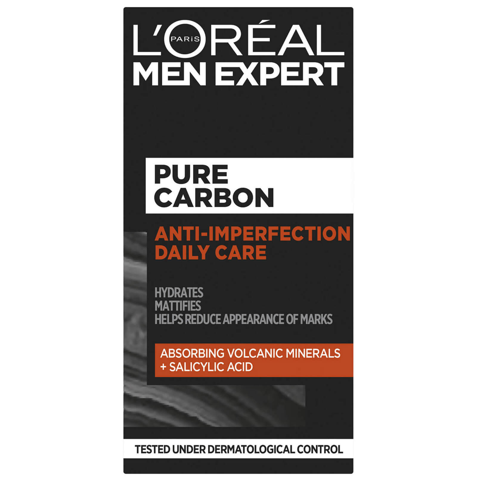 Bild von L'Oréal Paris Men Expert Pure Carbon Anti-Pickel Peeling-Gesichtscreme für den Täglichen Gebrauch 50 ml