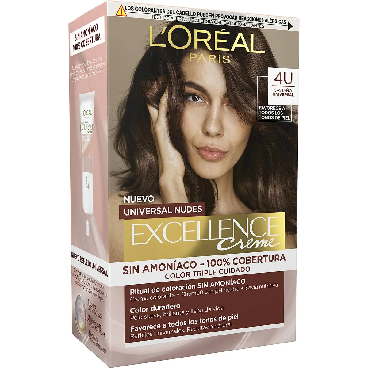 Bild von Dauerfärbung L'Oreal Make Up Excellence Kastanie