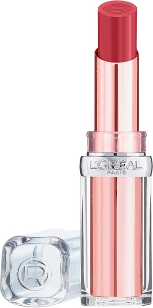 Bild von L'Oréal Paris Feuchtigkeitsspendender Lippenstift, Balm-In-Lipstick mit natürlich aussehendem Finish, Color Riche Glow Paradise, 906 Blush Fantasy, 1 x 3,8 g