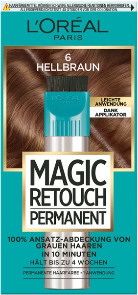 Bild von L'Or&eacute;al Paris Magic Retouch Permanent Ansatz-Abdeckung Hellbraun Coloration 1Stk