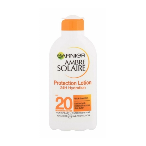 Bild von GARNIER Ambre Solaire Milch LSF 20, 200 ml – Der ideale Sonnenschutz für Ihre Haut