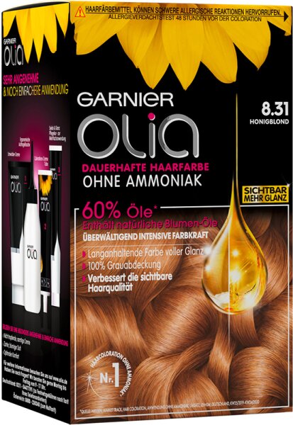 Bild von GARNIER Coloration Olia dauerhafte Haarfarbe, mit pflegender Formel