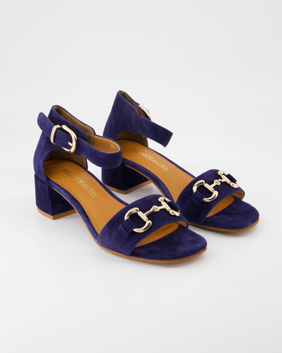 Bild von Regarde Le Ciel Schuhe - Yeremi 23 Veloursleder (Blau, Gr. 36)