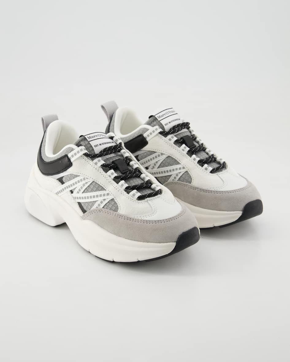 Bild von Marc O´Polo Schuhe - 50118313501146 Veloursleder und Textil (Grau, Gr. 36)