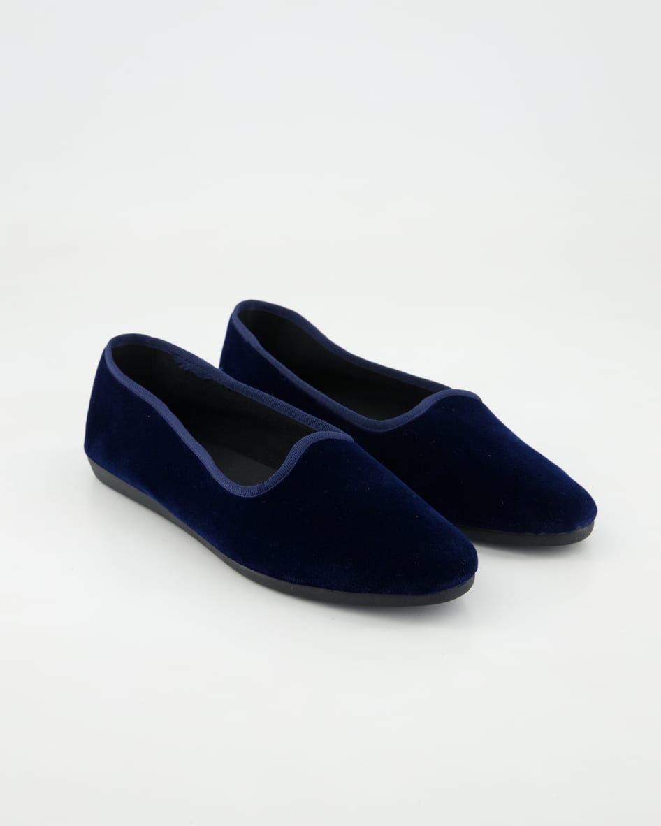 Bild von Terry Schuhe - Frida Textil (Blau, Gr. 36)