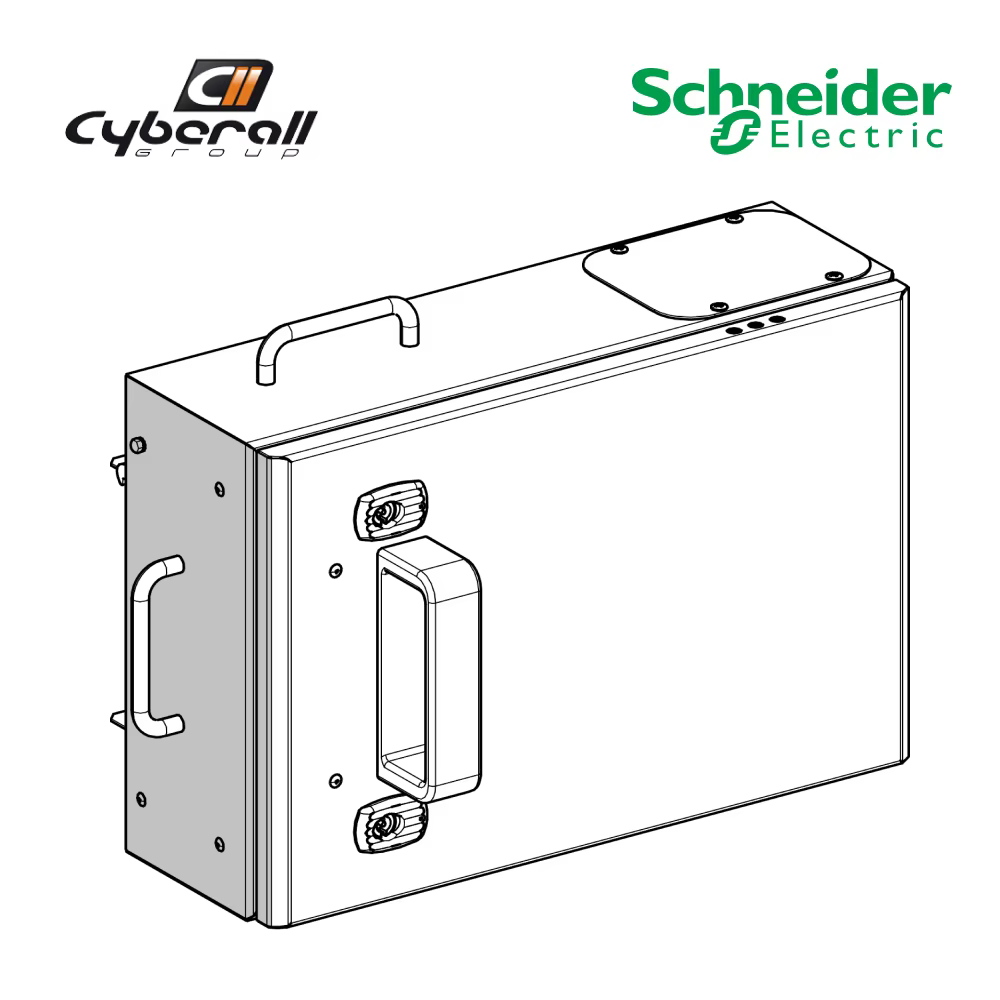 Bild von Schneider Electric SE KSB160SF4 KS Abgangskasten Sicherungen NH0, Elektronikzubehör + Gehäuse, Weiss