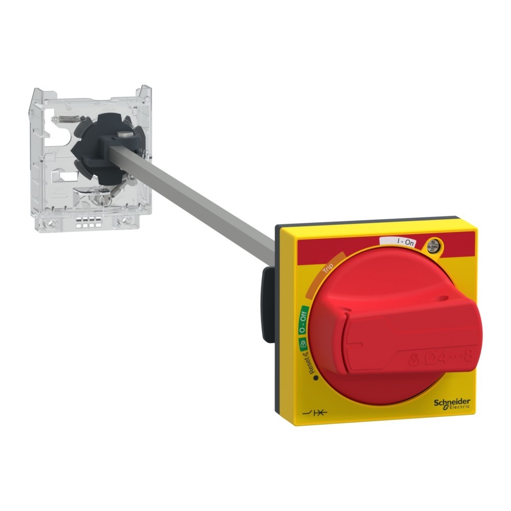 Bild von Schneider Electric, Antriebstechnik Zubehör, Kit IP54 roter Handgr,Welle vorne GV2P/L