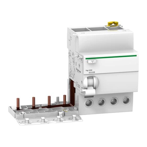 Bild von Schneider Electric A9V51463 FI-Block Vigi iC60L, 4P, 63A, 30mA, Typ A