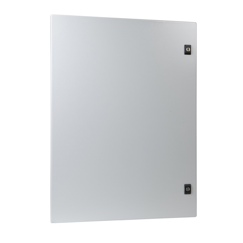 Bild von Schneider Electric NSYDCRN44 Tür (B x H) 400 mm x 400 mm Stahl Lichtgrau (RAL 7035) 1 St. - Herstel, Serverschrank Zubehör, Grau