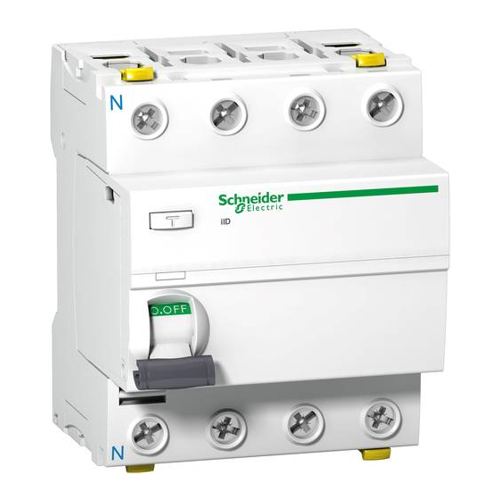 Bild von Schneider Electric A9Z35480 FI-Schutzschalter A 80A 0.3A 415V – Zuverlässiger Schutz für Ihre elektrischen Anlagen