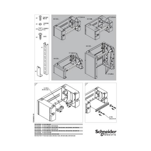 Bild von Schneider Electric NSYAC280 Kleinverteilerzubehör
