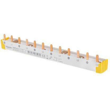Bild von Schneider Electric, Verteilerschrank Zubehör, Acti9 Cutable Comb Busbar 3+N 100A 12Mod