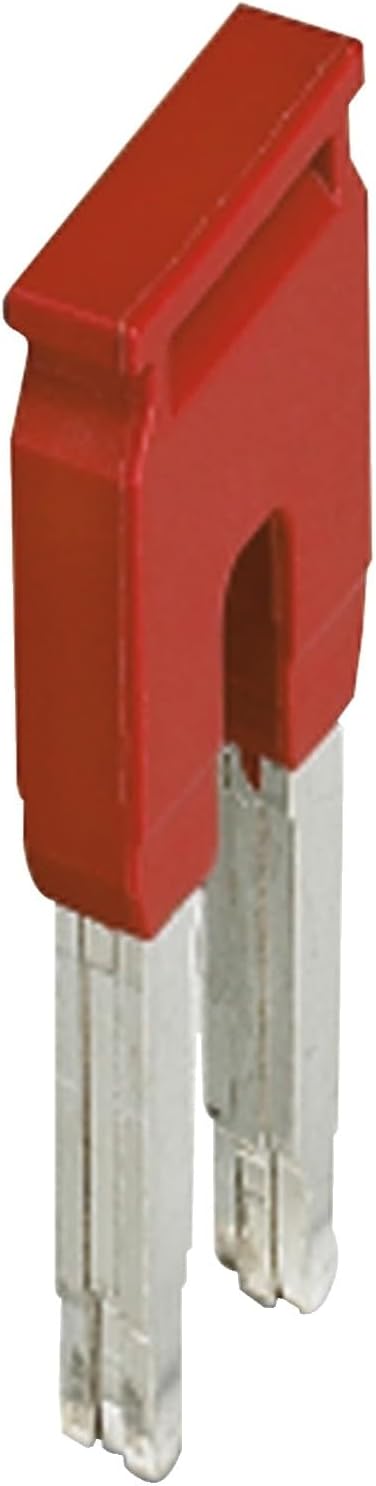 Bild von 100x Schneider Electric NSYTR Einsteckbrücke 2 Wege für 35mm2- NSYTRAL352, Elektronikzubehör + Gehäuse, Rot