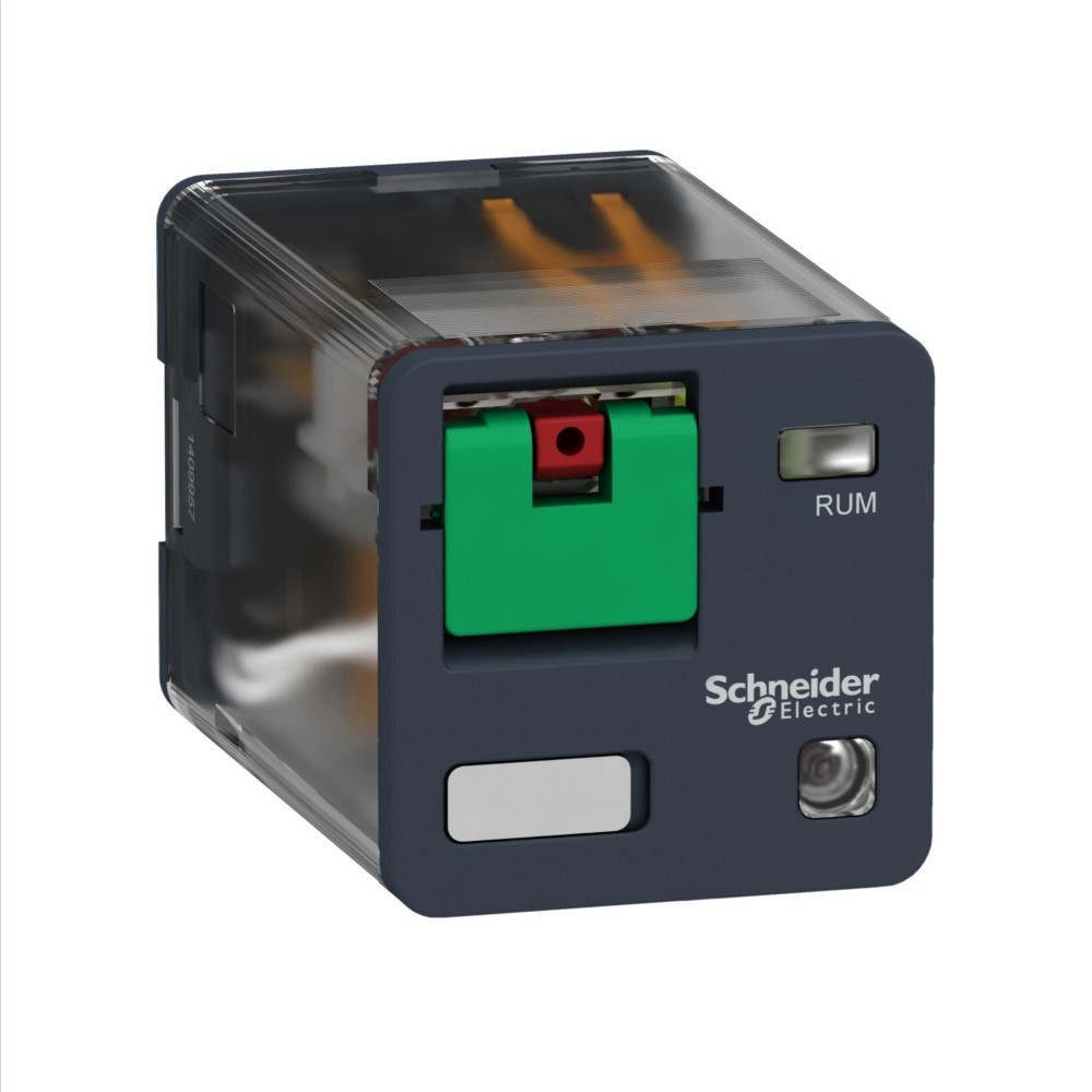 Bild von 10x Schneider Electric Steckbare Universalrelais RUM, 3 W, 10 RUMC32P7, Relais