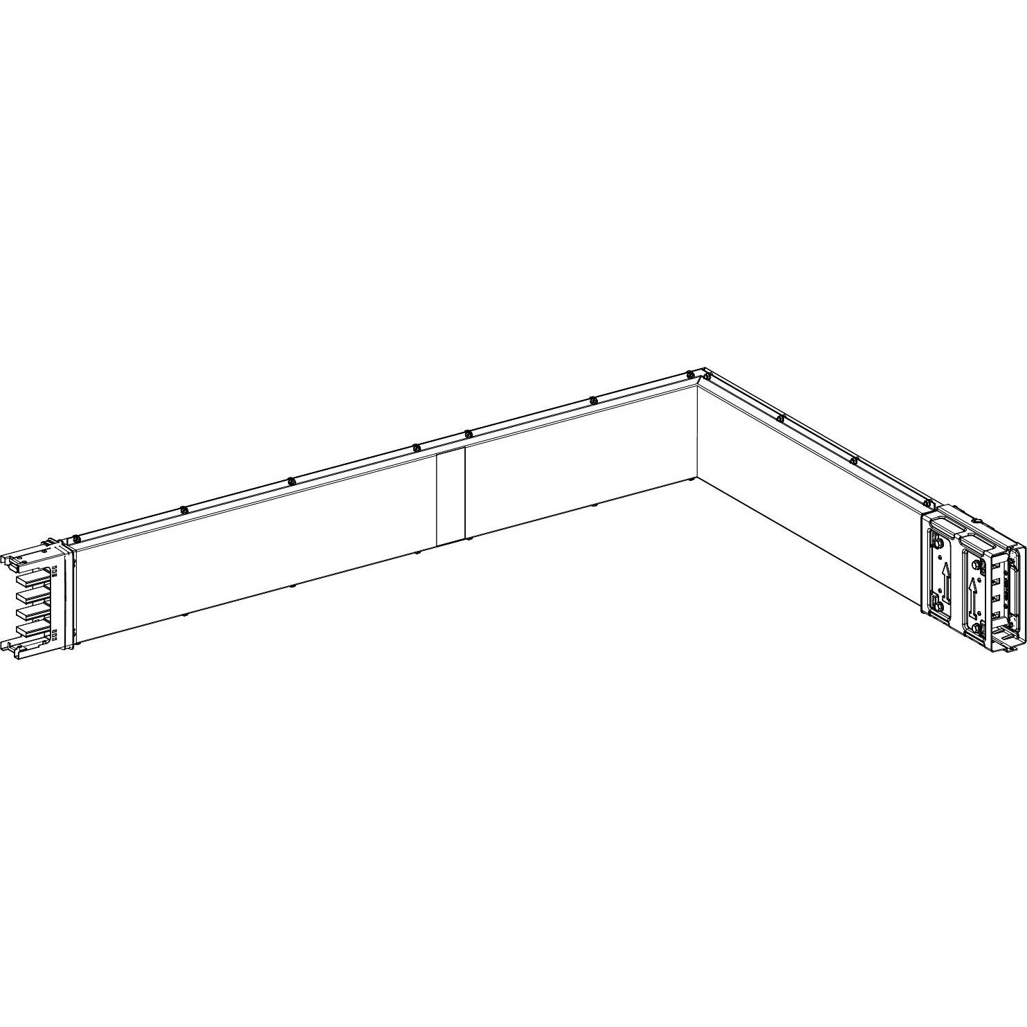 Bild von Schneider Electric SE KSC250DLC4CF Winkel 250 A HOCHK, Elektronikzubehör + Gehäuse, Weiss