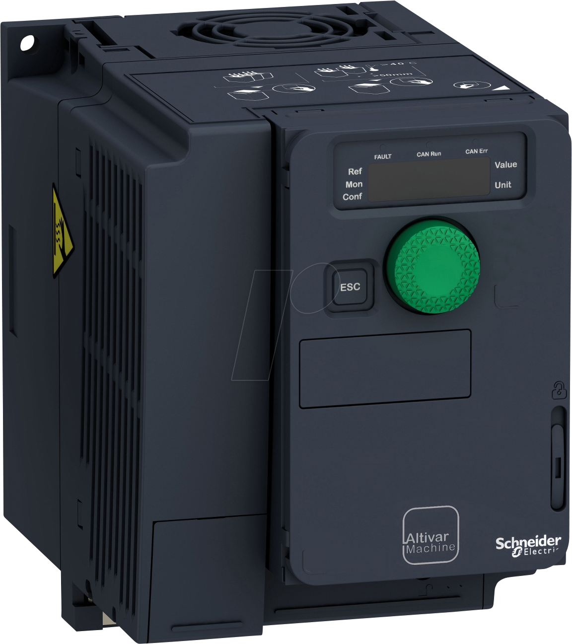 Bild von Schneider ATV320U07N4C Frequenzumrichter ATV320, 0, 75kW, 380...500V, 3-Phasig, Kompakt