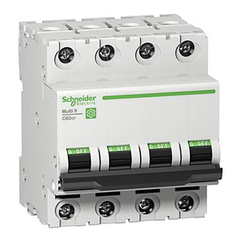 Bild von Schneider Electric M9F21410 M9 C60SP 4P 10A B UL1077 LS-Schalter im Test