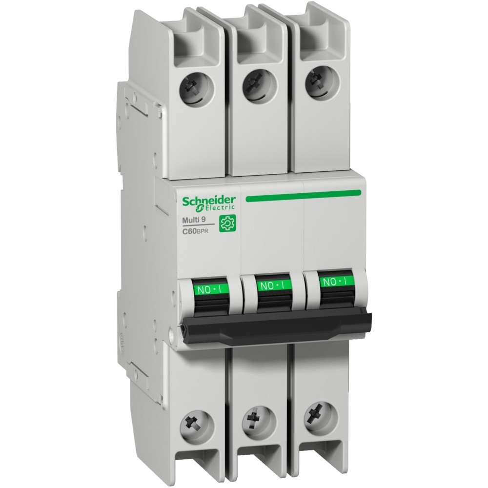 Bild von Schneider Electric, Schutzschalter, M9F52304 M9 C60BPR 3P 4A C UL489 LS-Schalter