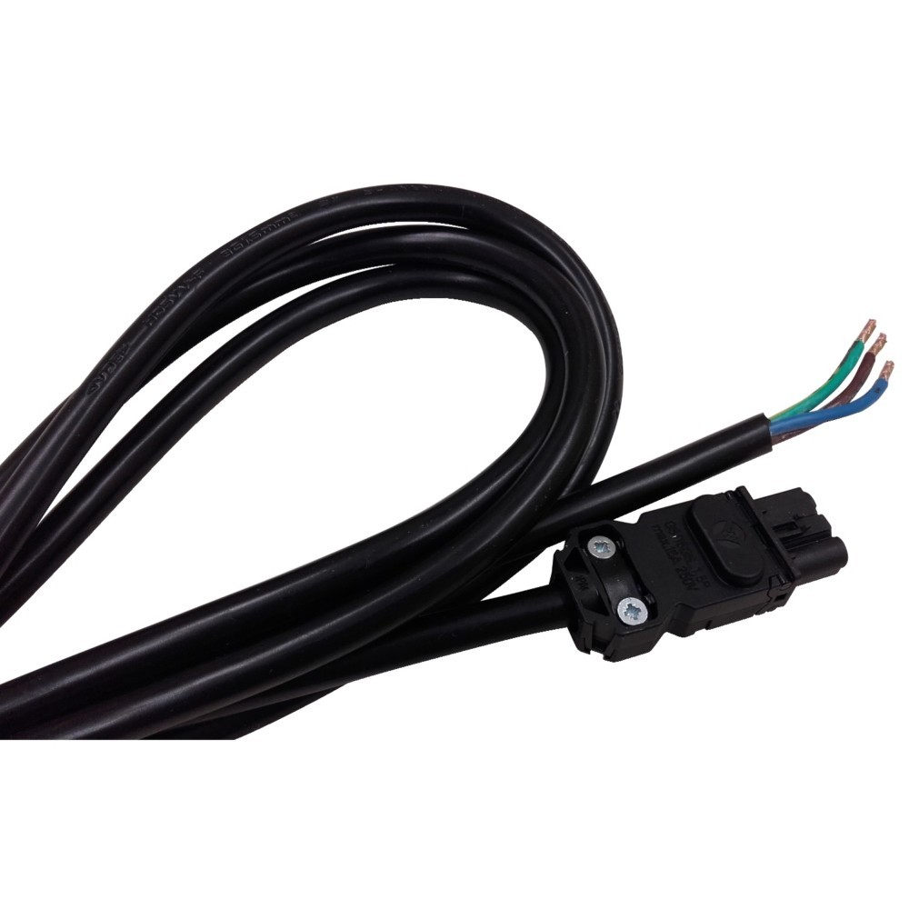 Bild von Schneider Electric Netzkabel 3m (118,11 Zoll) lang für UL NSYLAM3MUL (3 m), Stromkabel