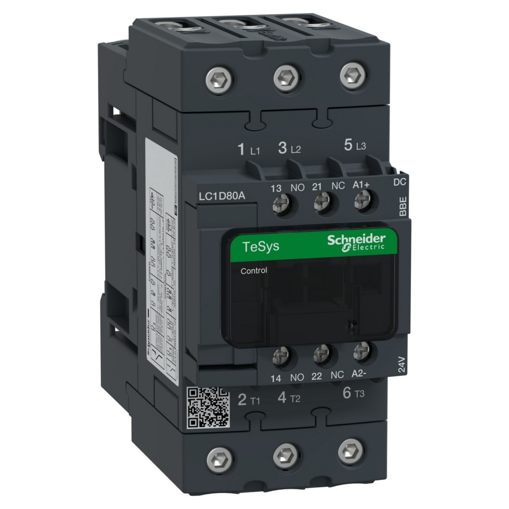 Bild von Schneider Electric LC1D80ABBE LC1D 3p +1S+1Ö 37 kW 80 A 400 V AC3 Spul Leistungsschütz, Relais