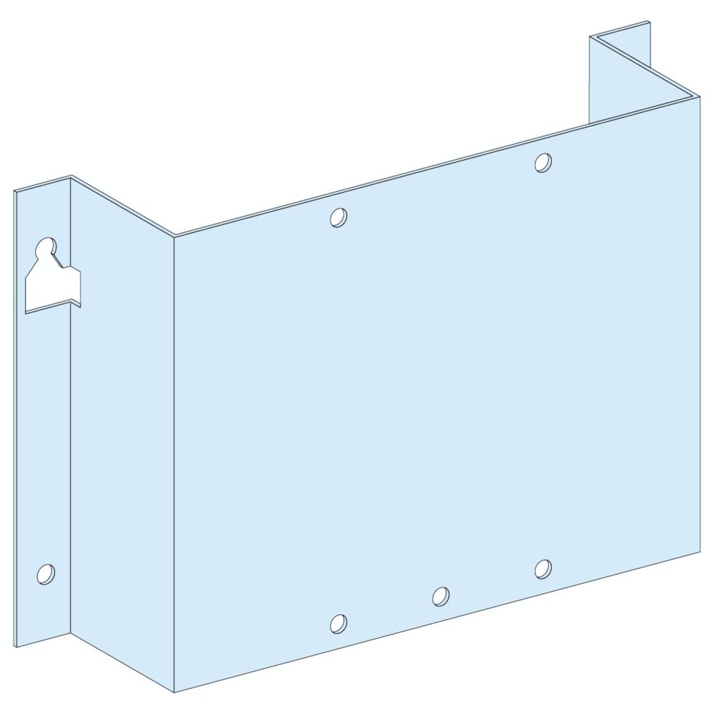 Bild von Schneider, Verteilerschrank Zubehör, PrismaSeT-P, Montageplatte, ComPacT NSX/NSX Vigi100-250 3-4pol,Drehantrieb,Festeinbau,vertikal,Breit
