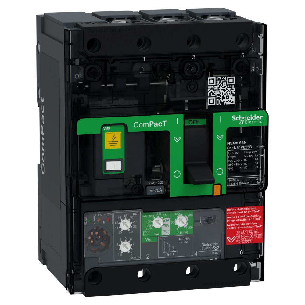Bild von Schneider Electric, Stromgenerator, Kompaktleistungsschalter