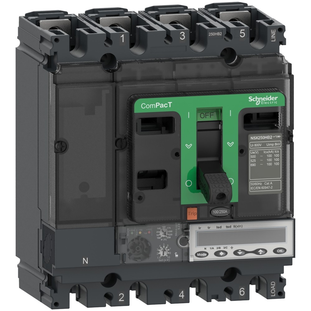 Bild von Schneider Electric Kompaktleistungsschalter C25R45E100