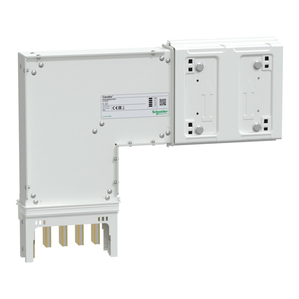 Bild von Schneider Electric, Verteilerschrank Zubehör, KSA250, Winkel flach, PE aussen, KSA250DLF401