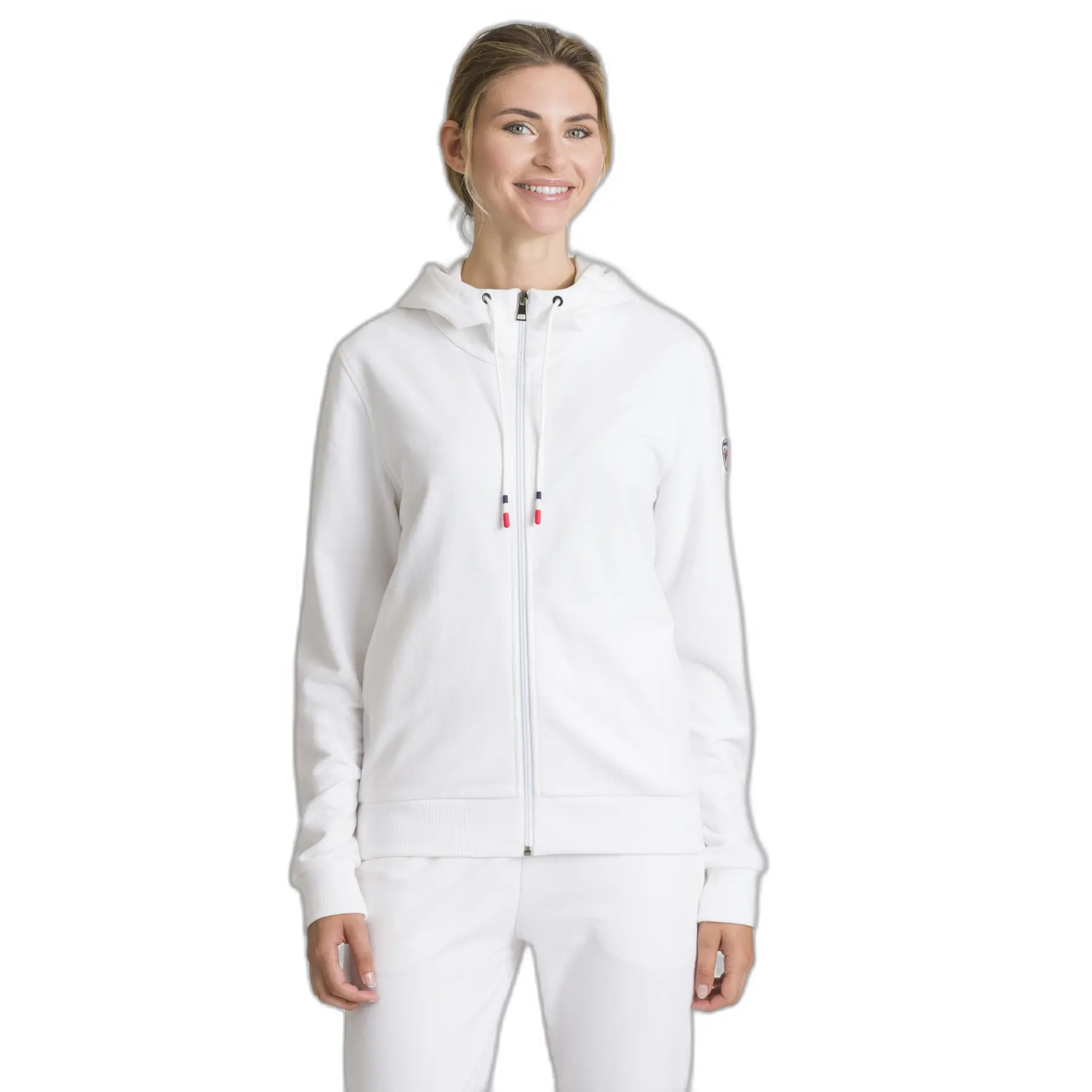 Bild von Kapuzenjacke und Logo Frau Rossignol FT