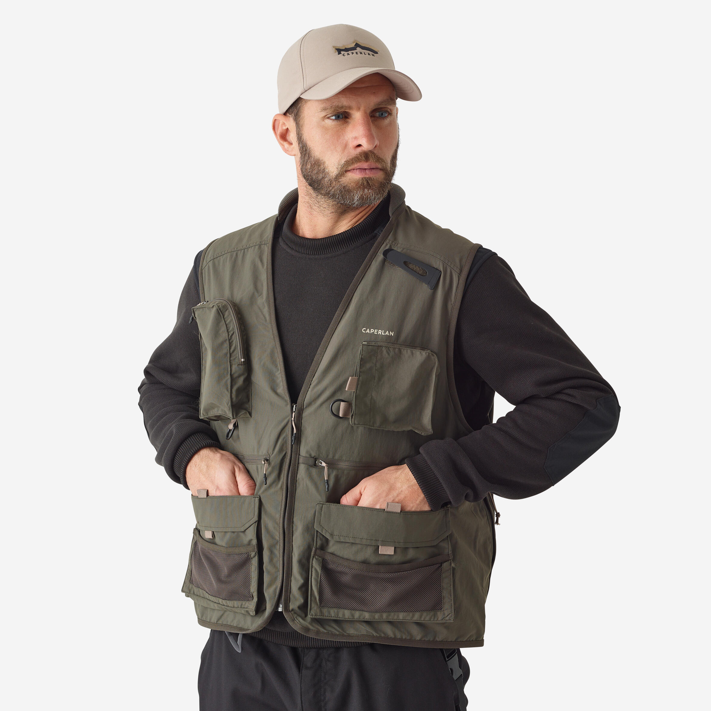 Bild von Angelweste FV 500 khaki