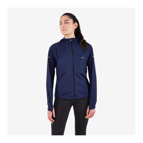 Bild von Laufjacke Trailrunning Damen winddicht - Run 900 Wind blau