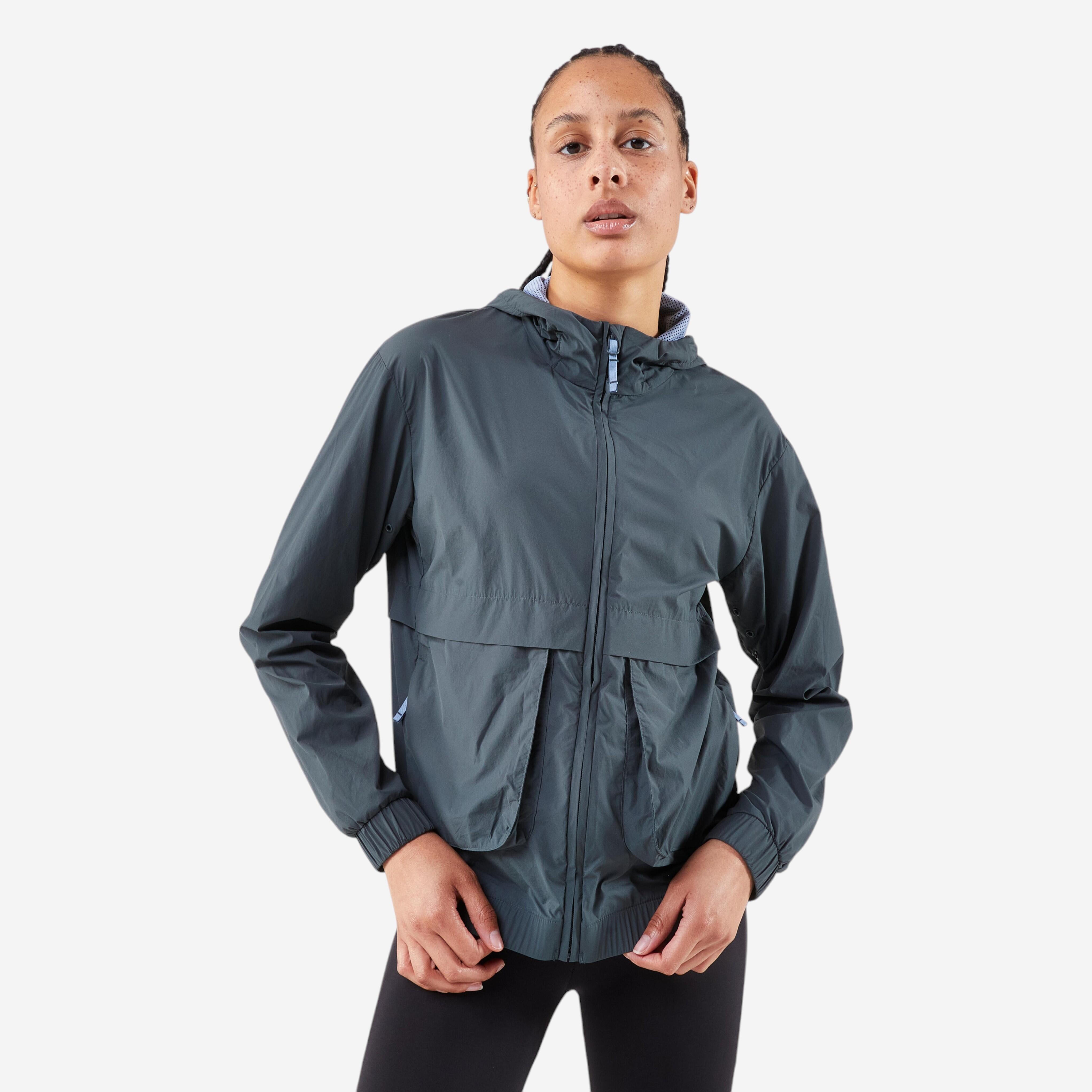 Bild von Laufjacke Damen winddicht - Run 500 Wind grün