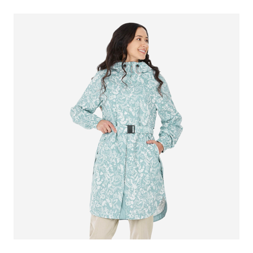 Bild von Regenjacke lang Damen wasserdicht Wandern - Raincut