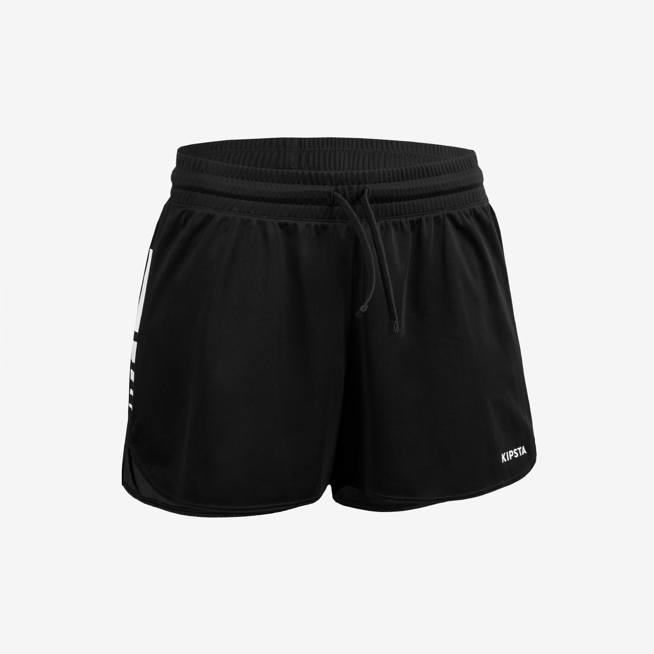 Bild von Damen Handball Shorts - H100 schwarz