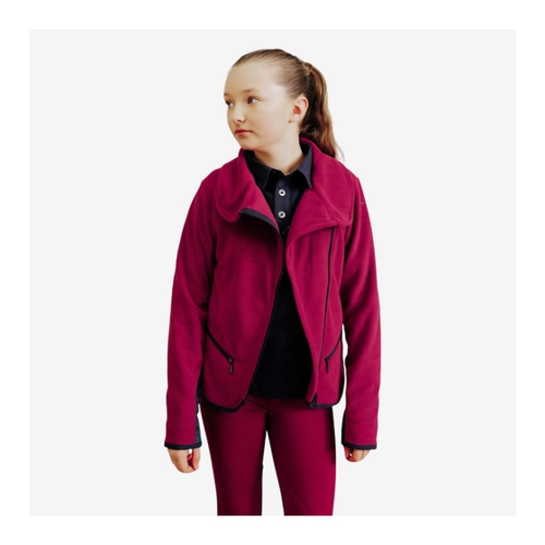 Bild von Fleecejacke 100 für Kinder in Pink