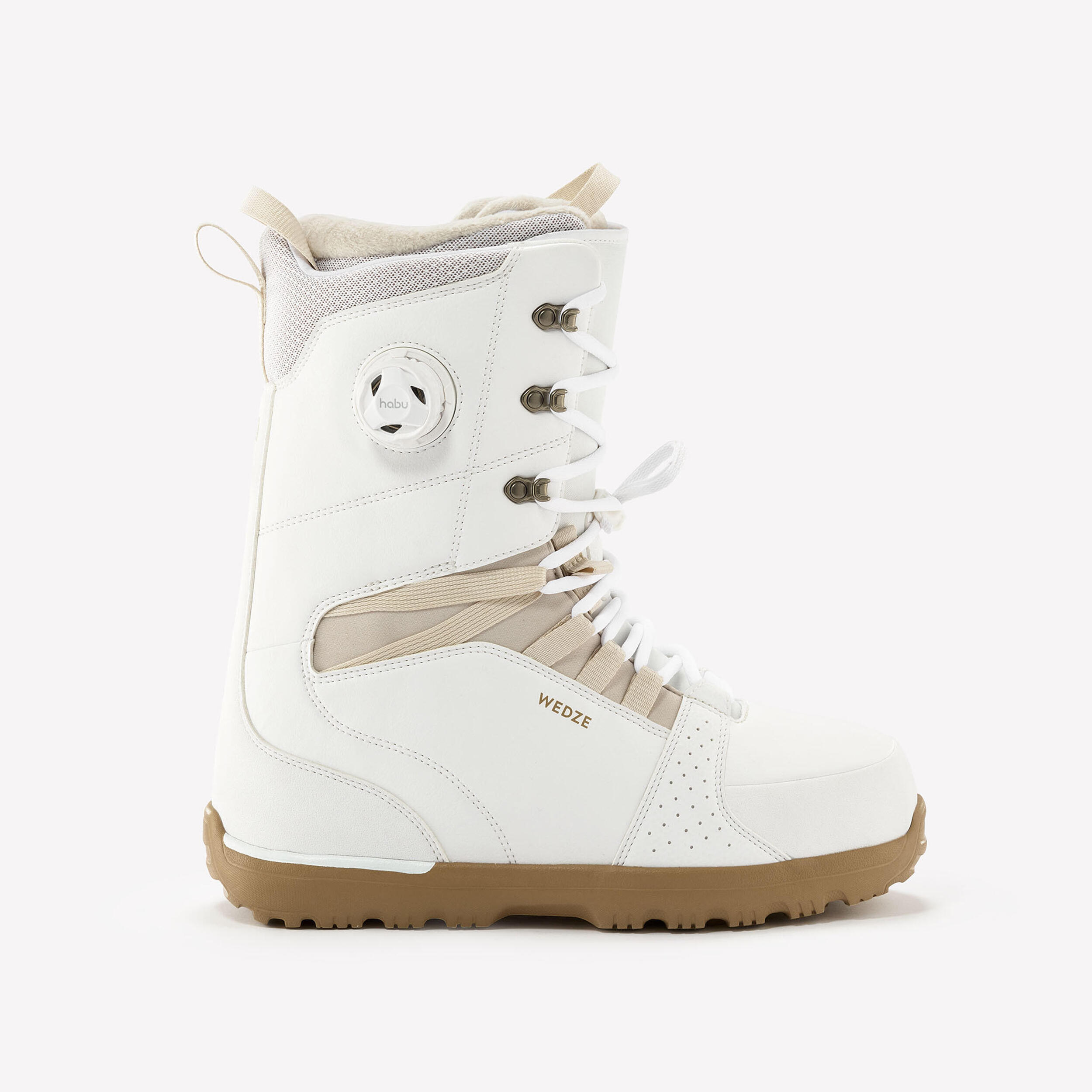 Bild von Snowboard Boots Damen habu® Fit System Freestyle - Endzone weiss