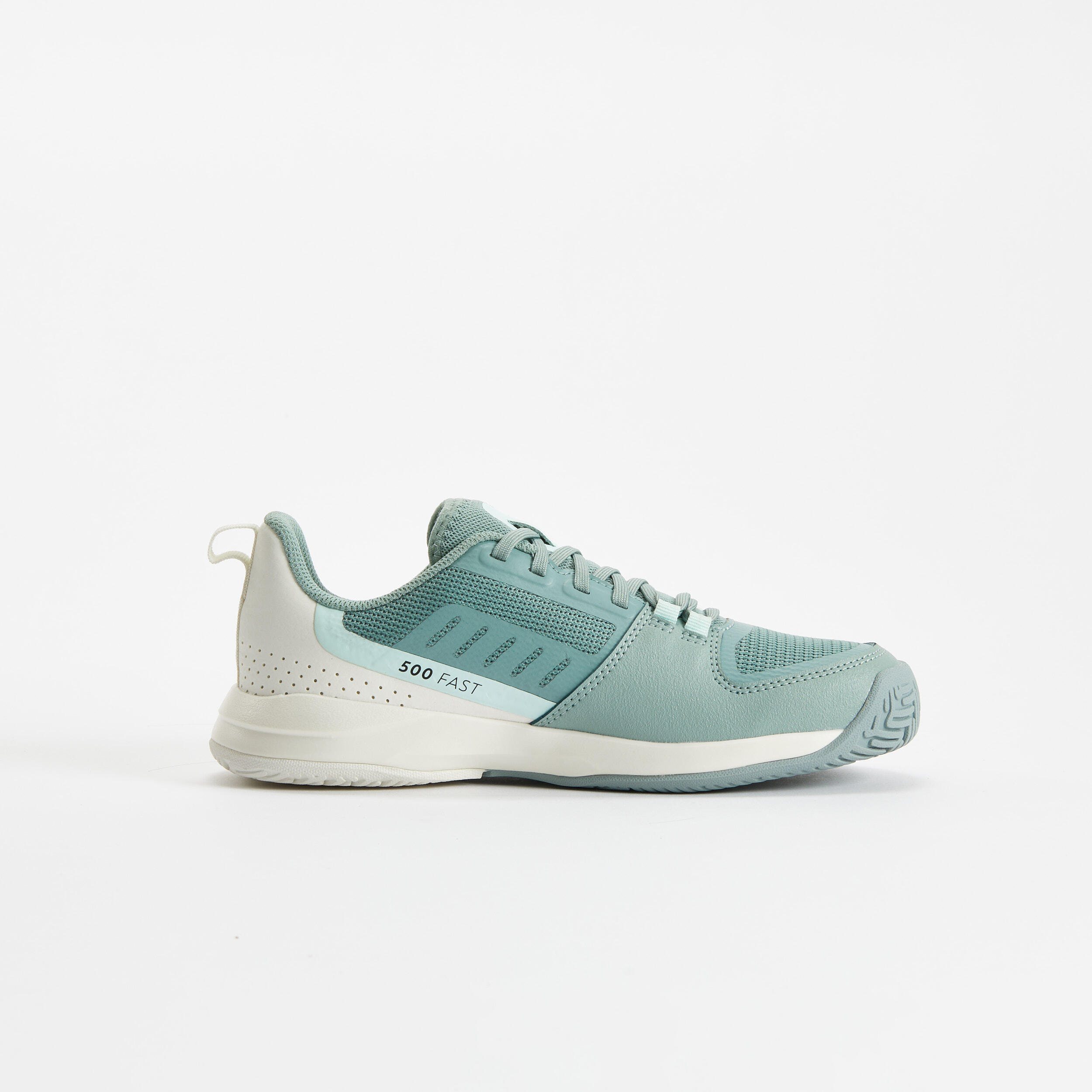 Bild von Kinder Tennisschuhe - TS500 leicht und strapazierfähig grün.